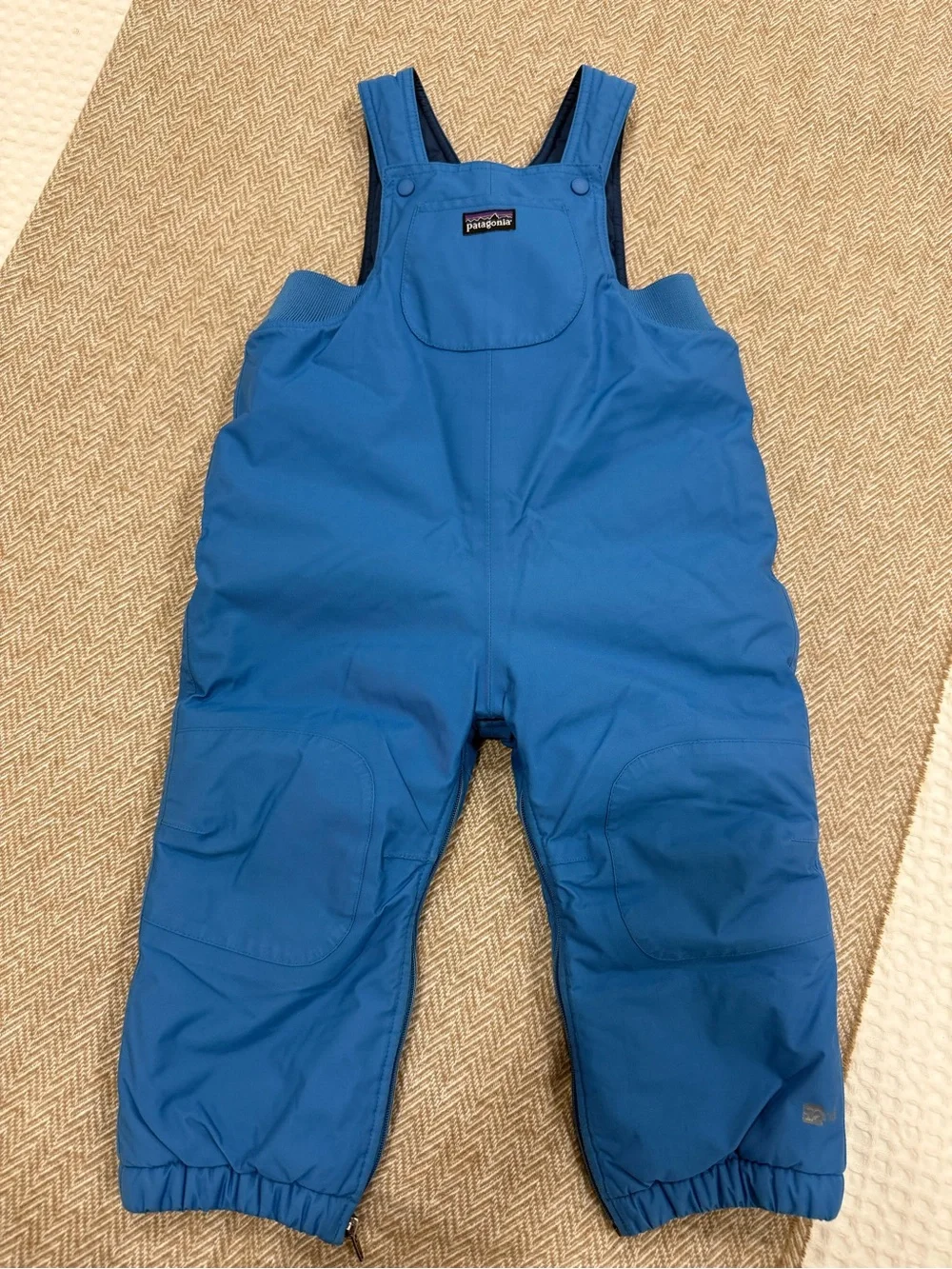 Patagonia Royal Blue Kids Snow Bib Overalls